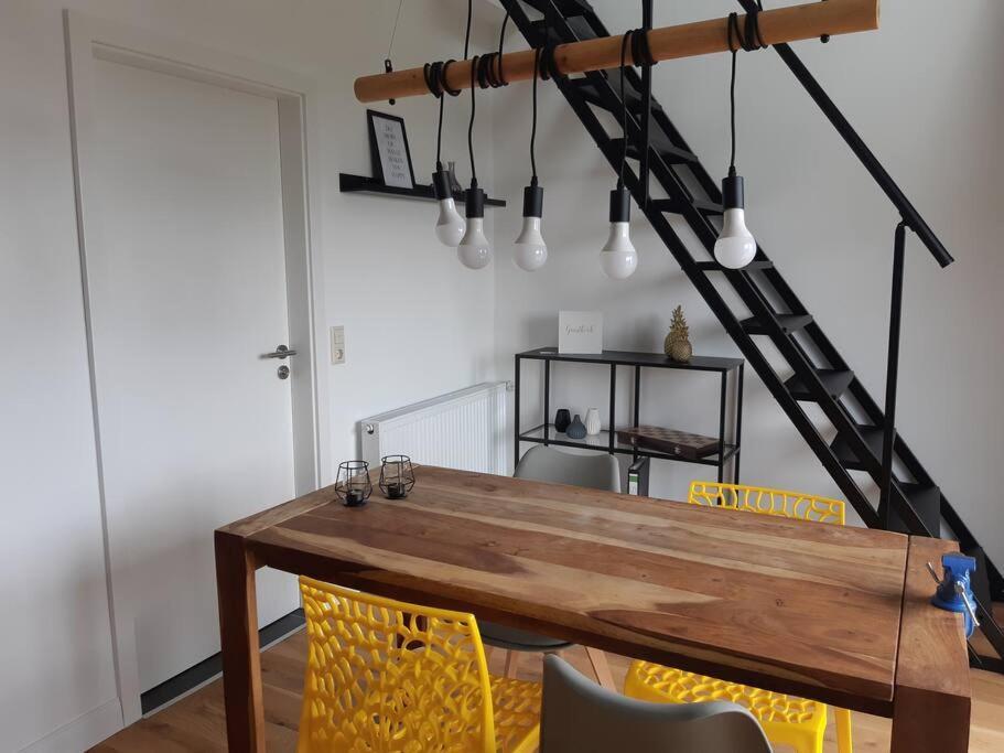 Ferienloft Ottos Werkstatt Mit Saunafass Dannenfels Exterior photo